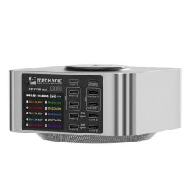 Зарядний пристрій Mechanic X-Power Max (10 PD USB-C + Безпровідна зарядка) 300W