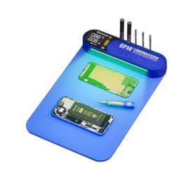 Нагрівальний килимок (сепаратор) Mechanic CP14+ з LED підсвідкою (350мм*225мм / 150Вт / 50-120°C), У