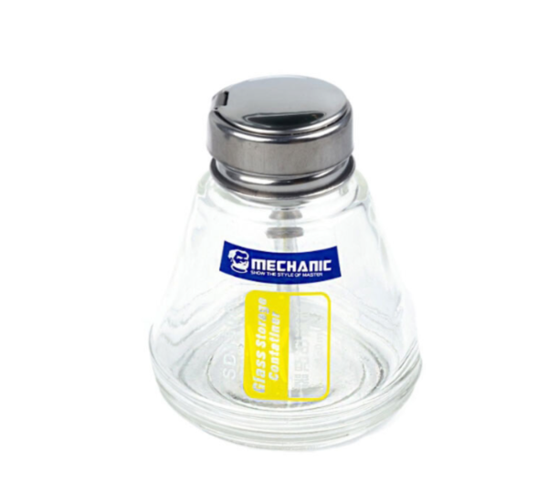 Ємність для спирту скляна з дозатором Mechanic SD150A (150 ml)