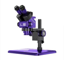 Мікроскоп тринокулярний Mechanic Robot 6560T-B11 (6.5X-60X) з підсвіткою R16