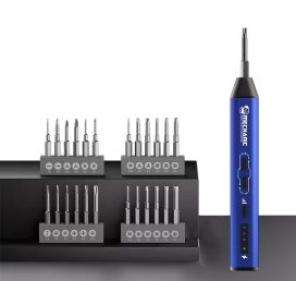 Електрична викрутка Mechanic ES240 (викрутка: 24 насадки, 500mAh)