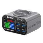 Зарядний пристрій MasterGo DSC 8 MAX (4 USB QC3.0 / 4 PD Type-C / Бездротова зарядка)