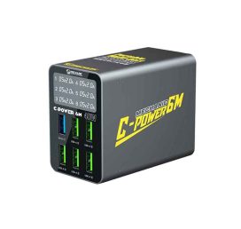 Зарядний пристрій Mechanic C-Power 6M (5 USB-A + 1 USB QC3.0) 40W