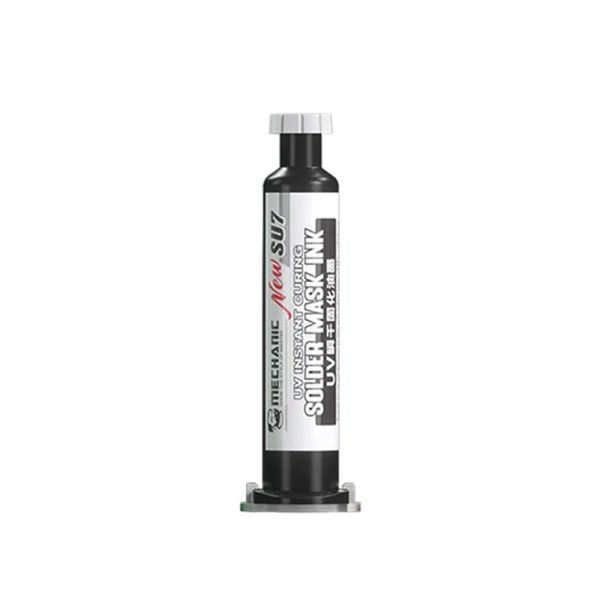 Паяльна маска Mechanic SU7 з УФ-затвердінням (Біла, 10ml)
