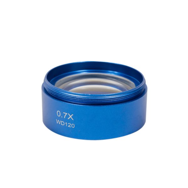 Лінза для мікроскопа Mechanic WD120 0.7X Blue