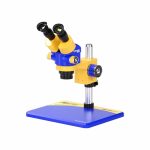 Мікроскоп бінокулярний Mechanic MOS750-B11 (7X-60X) з підсвіткою LS3