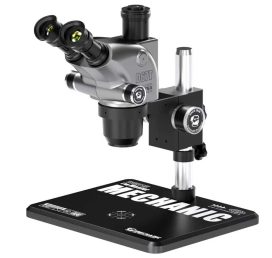 Мікроскоп тринокулярний Mechanic D67T-B11 (6.5X-75X) з підсвіткою LS3