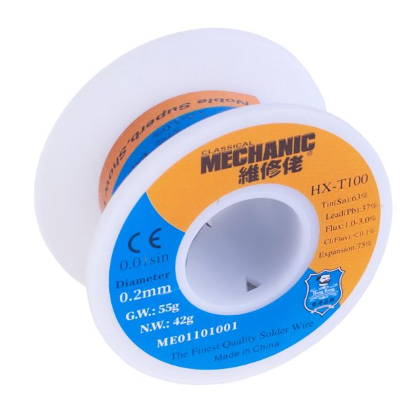 Припій Mechanic HX-T100 (0.2mm / 55g)