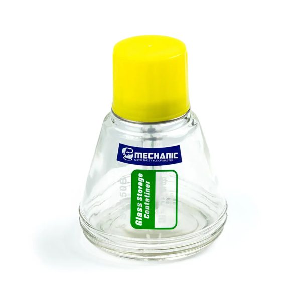Ємність для спирту скляна з дозатором Mechanic SD150B (150 ml)
