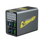 Зарядний пристрій Mechanic C-Power 6P (2 USB-A + 2 USB-A QC3.0 + 2 PD USB-C) 90W