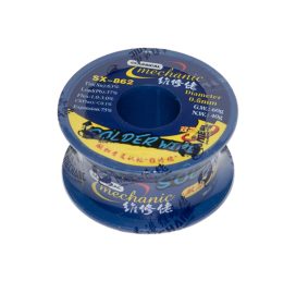 Припій Mechanic SX862 з каніфольним сердечником (0.6mm / 60g)