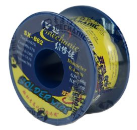 Припій Mechanic SX862 з каніфольним сердечником (0.6mm / 60g)