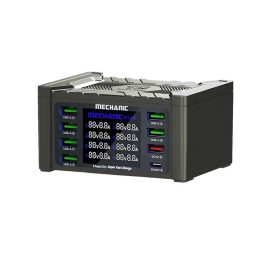 Зарядний пристрій Mechanic V-Power 8 Pro (6 USB-A 1  QC3.0 + 1 PD 20W USB-C) 110W