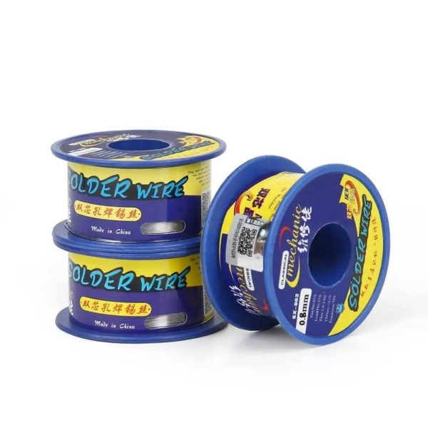 Припій Mechanic SX862 з каніфольним сердечником (0.8mm / 60g)