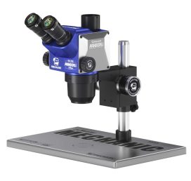 Мікроскоп тринокулярний Mechanic ARK6075-B3 (6X-75X) з підсвіткою LS5