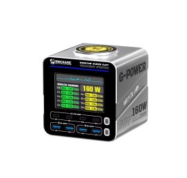 Зарядний пристрій Mechanic G-Power (4 PD USB-C + 4 QC USB-A) 160W